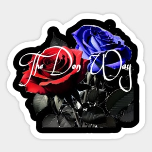 The Don Way Sticker